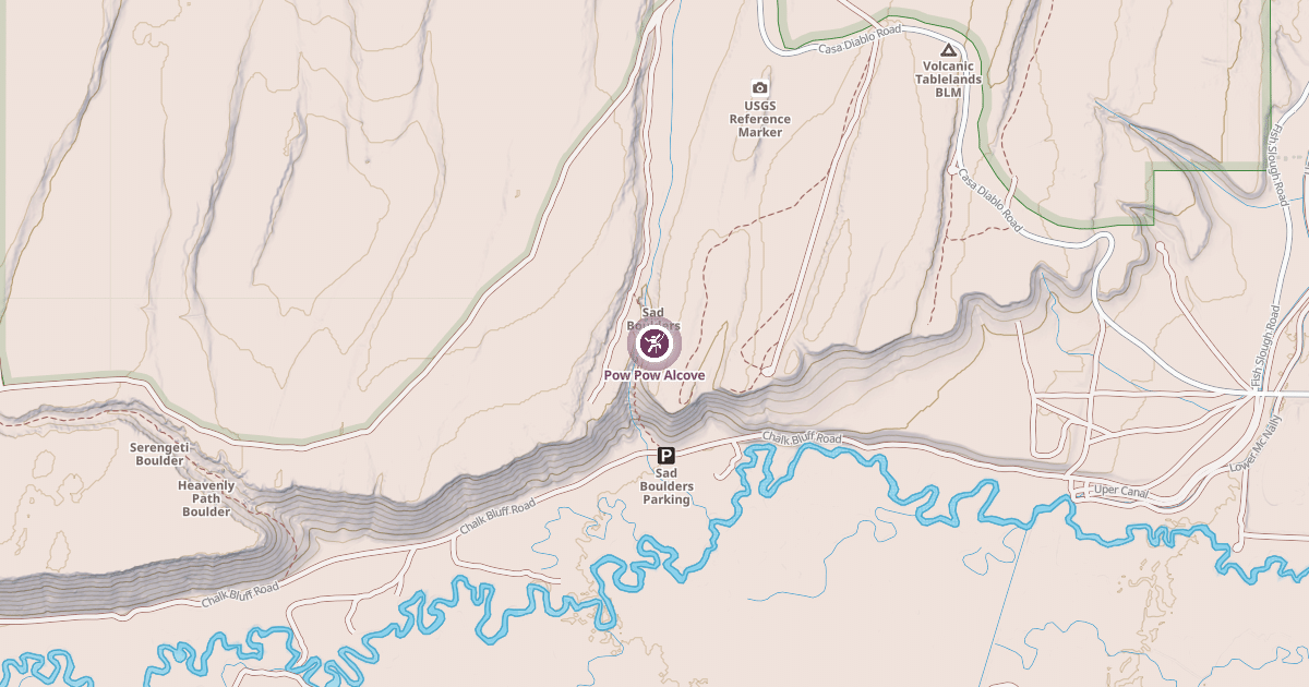 Map preview of Pow Pow Alcove