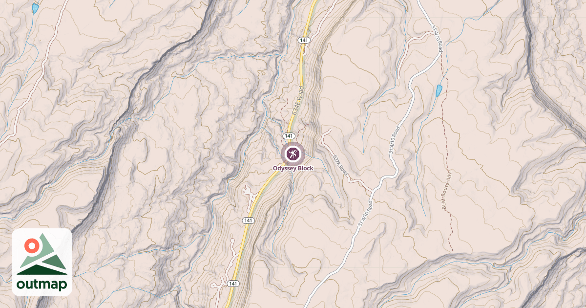 Map of Odyssey Block