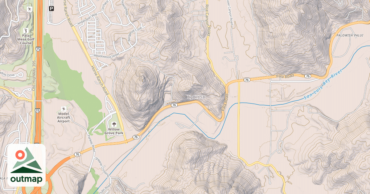Map of Big Bird