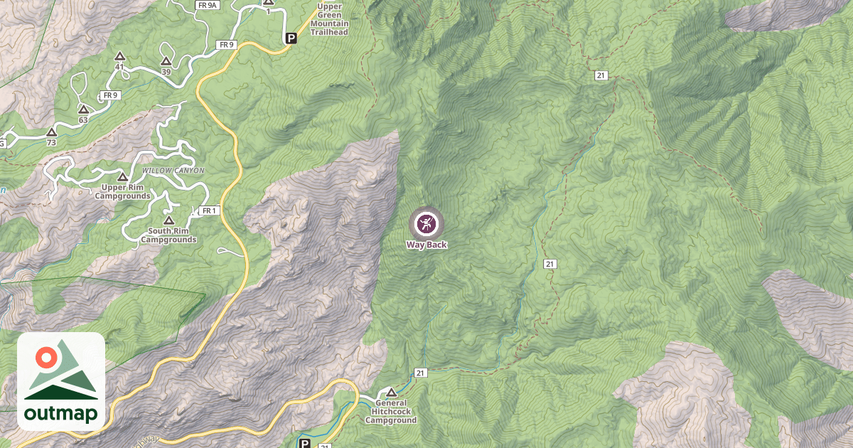Map of Way Back