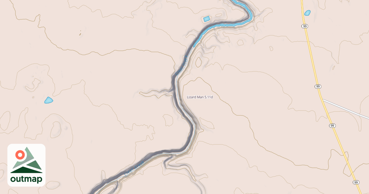 Map of Lizard Man