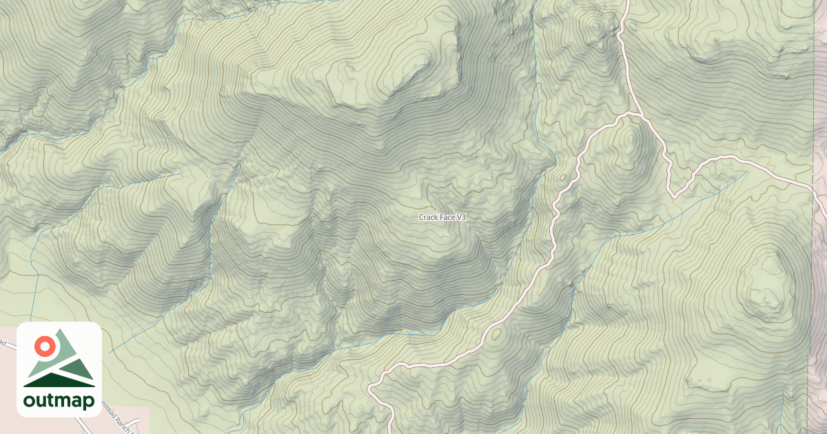 Map of Crack Face