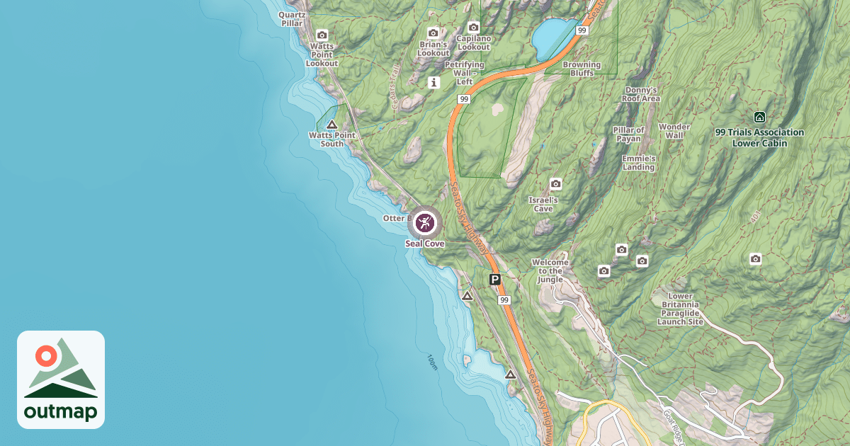 Map of Seal Cove
