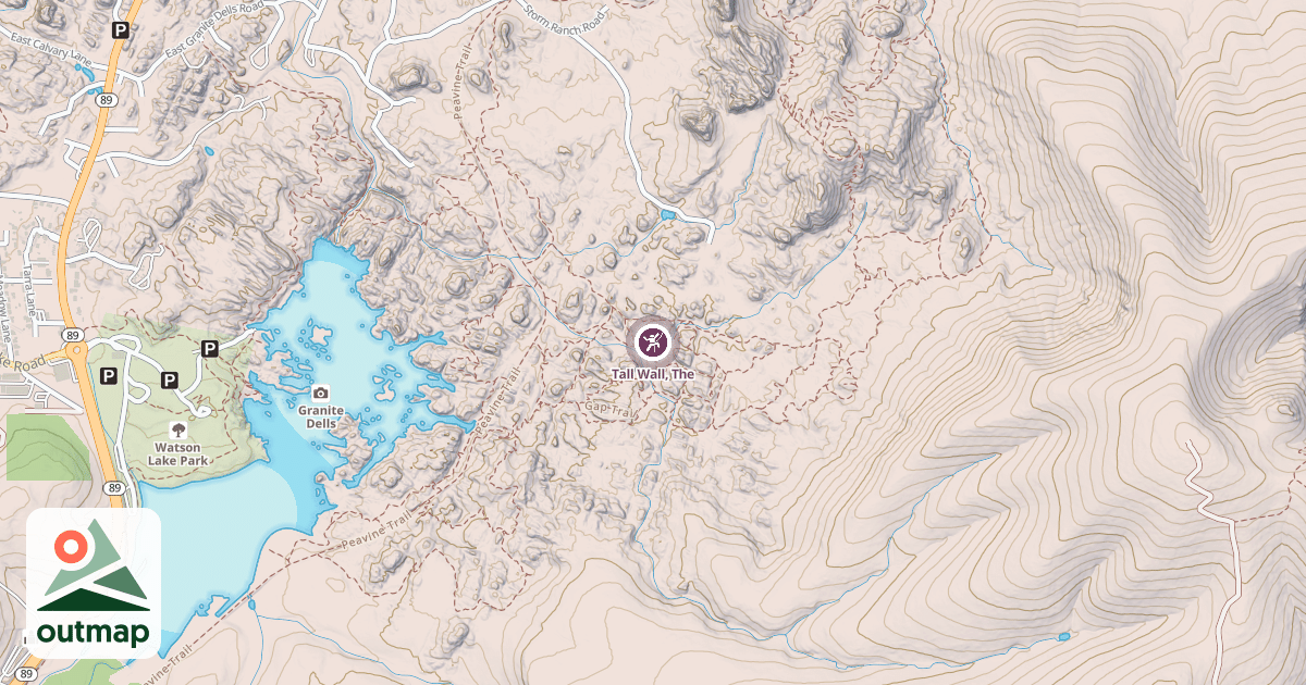 Map of Tall Wall, The