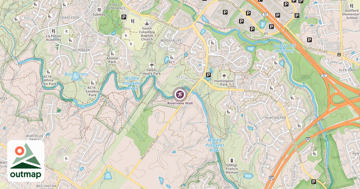 Map of Riverview Wall