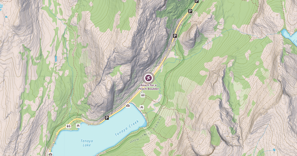 Map preview of Reach for a Peach Boulder
