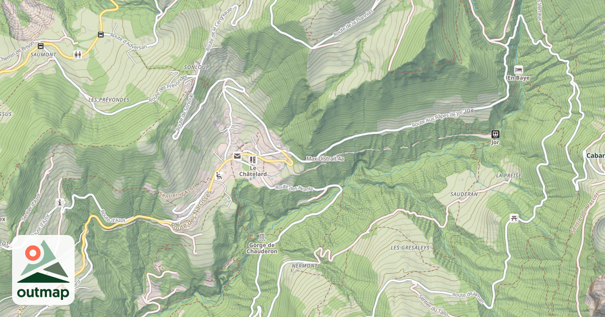 Map of Max Distrait