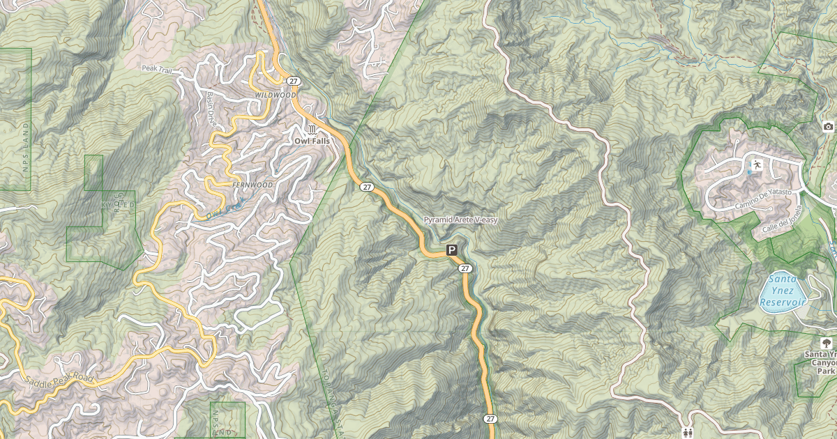 Map preview of Pyramid Arete