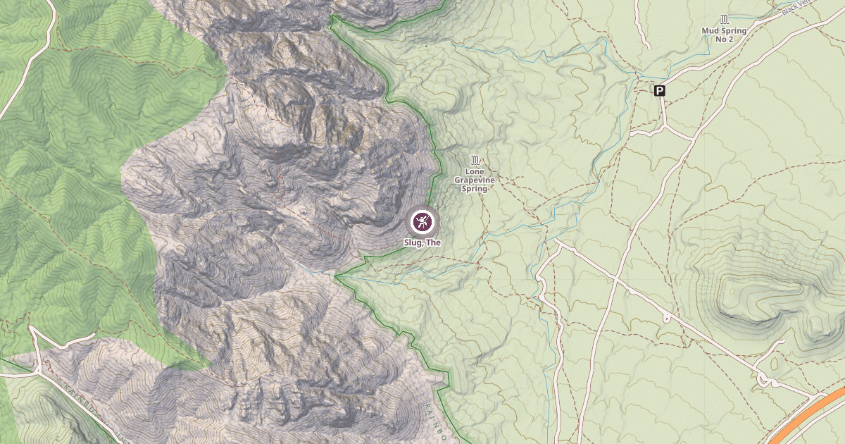 Map preview of Slug, The