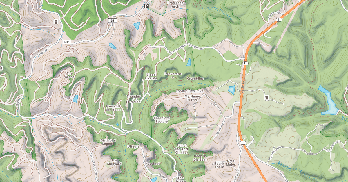 Map preview of Lobster Claw