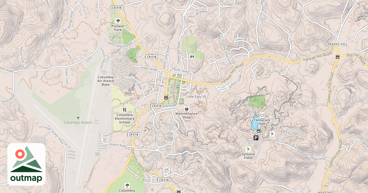 Map of Little Easy