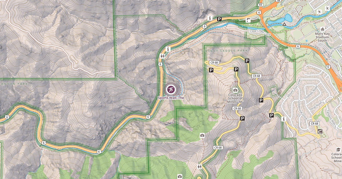 Map preview of Sports Wall, The
