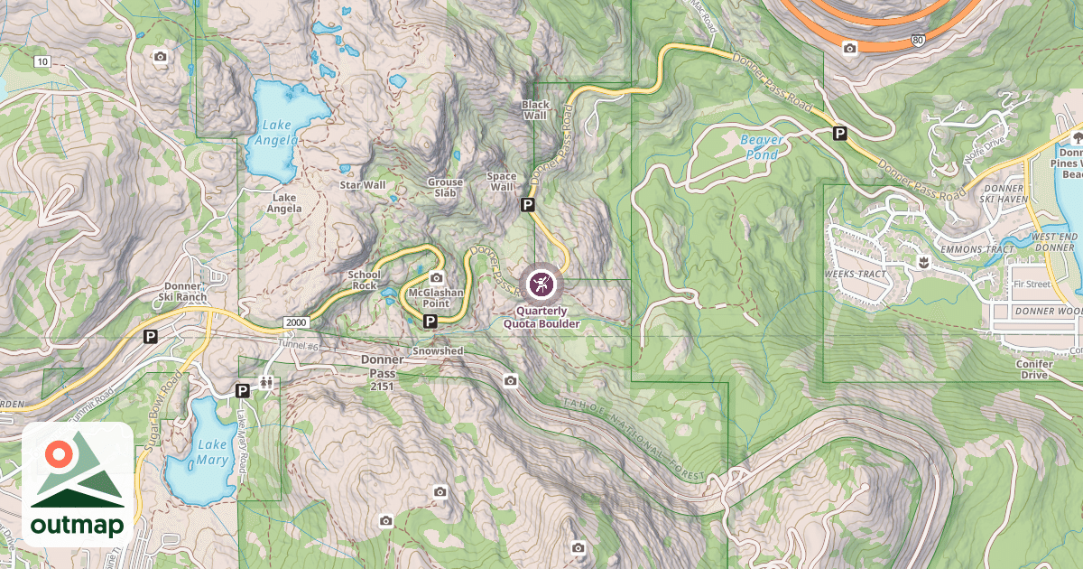 Map of Quarterly Quota Boulder