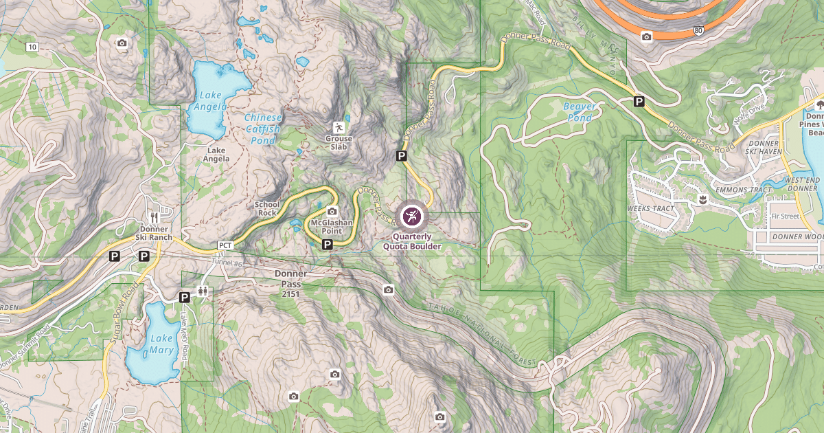 Map preview of Quarterly Quota Boulder