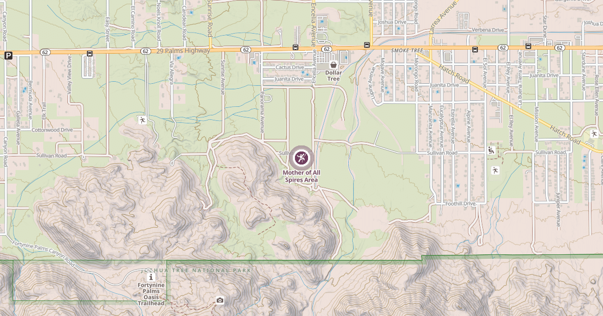 Map preview of Mother of All Spires Area
