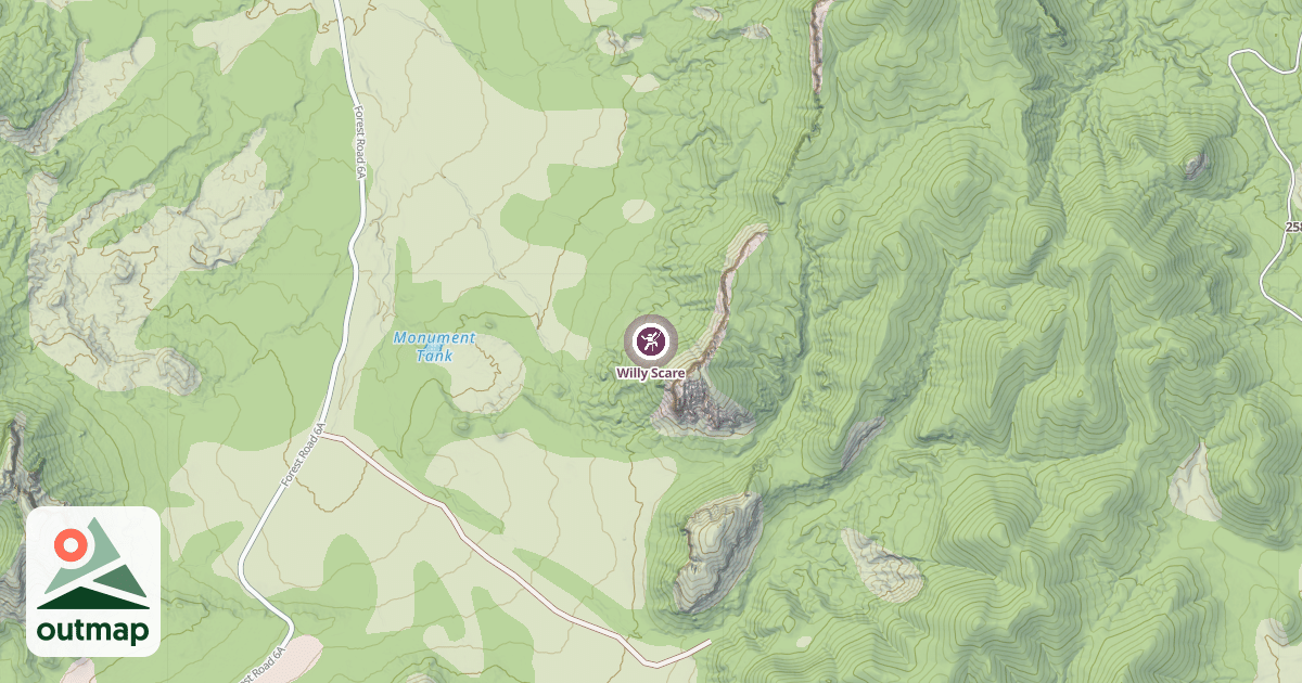 Map of Willy Scare