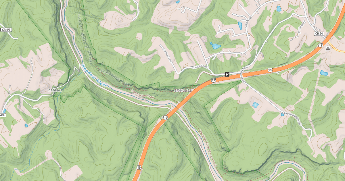Map preview of SPI Hole