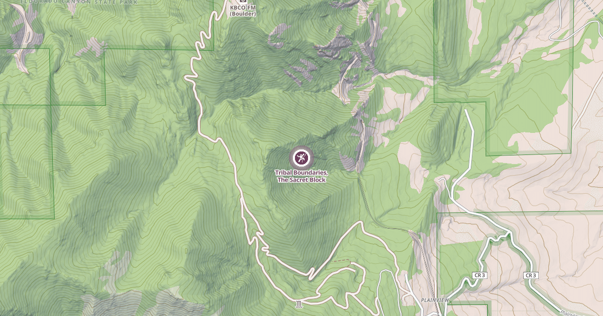 Map preview of Tribal Boundaries, The Sacret Block
