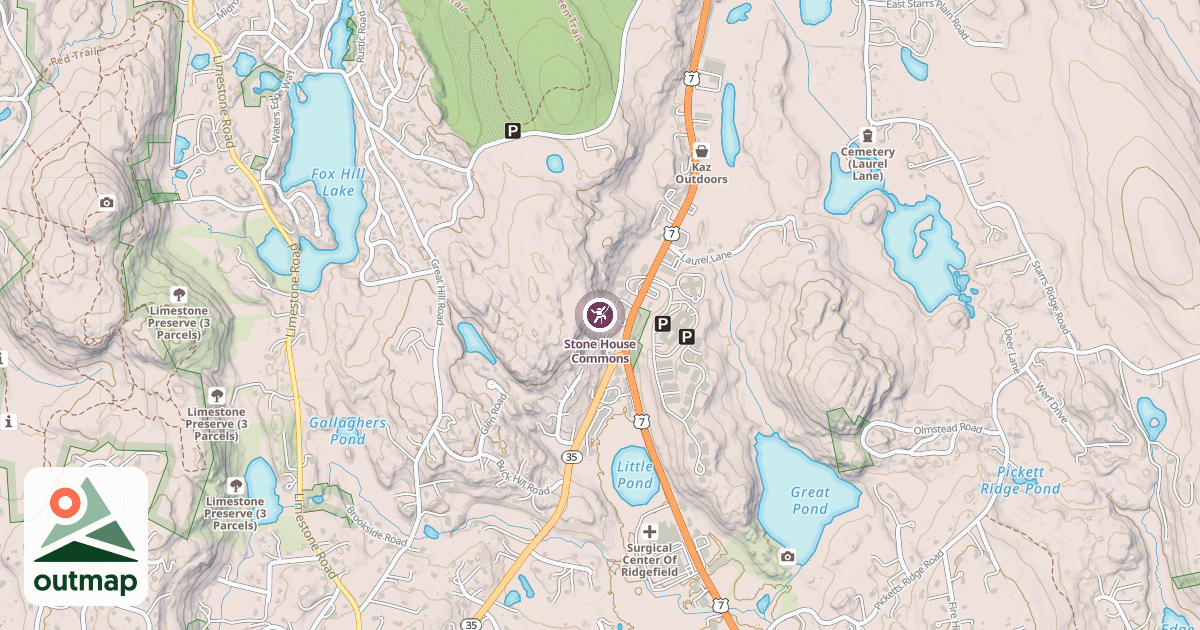 Map of Stone House Commons