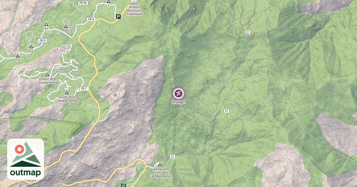 Map of Drudger