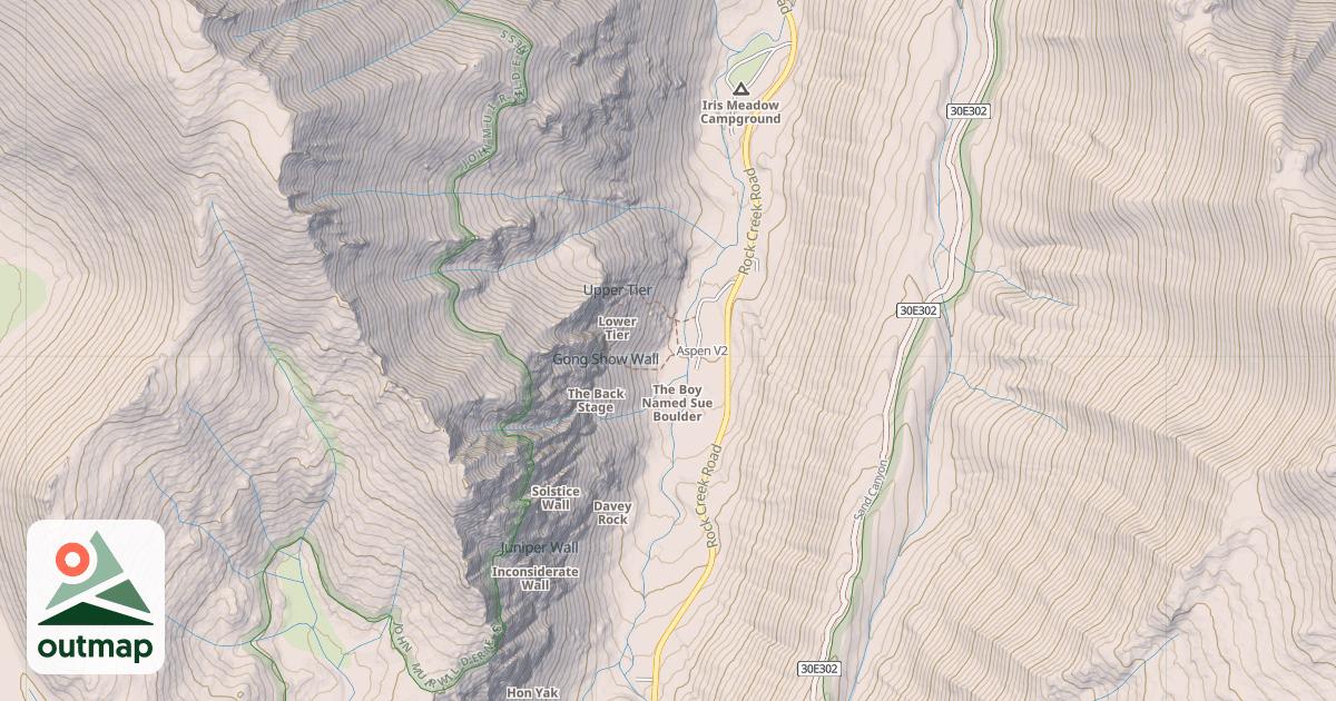 Map of Aspen