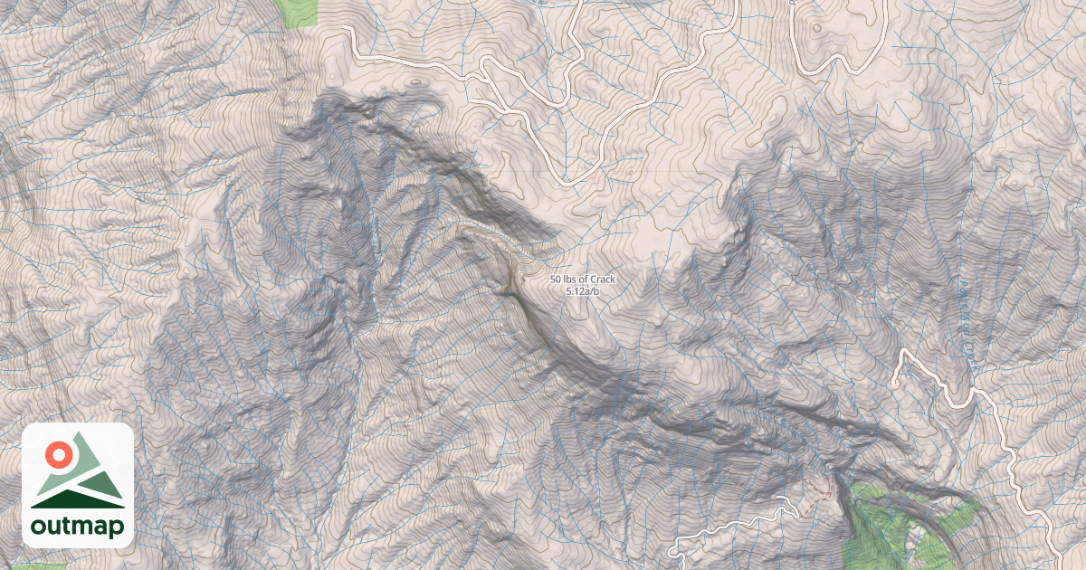 Map of 50 lbs of Crack