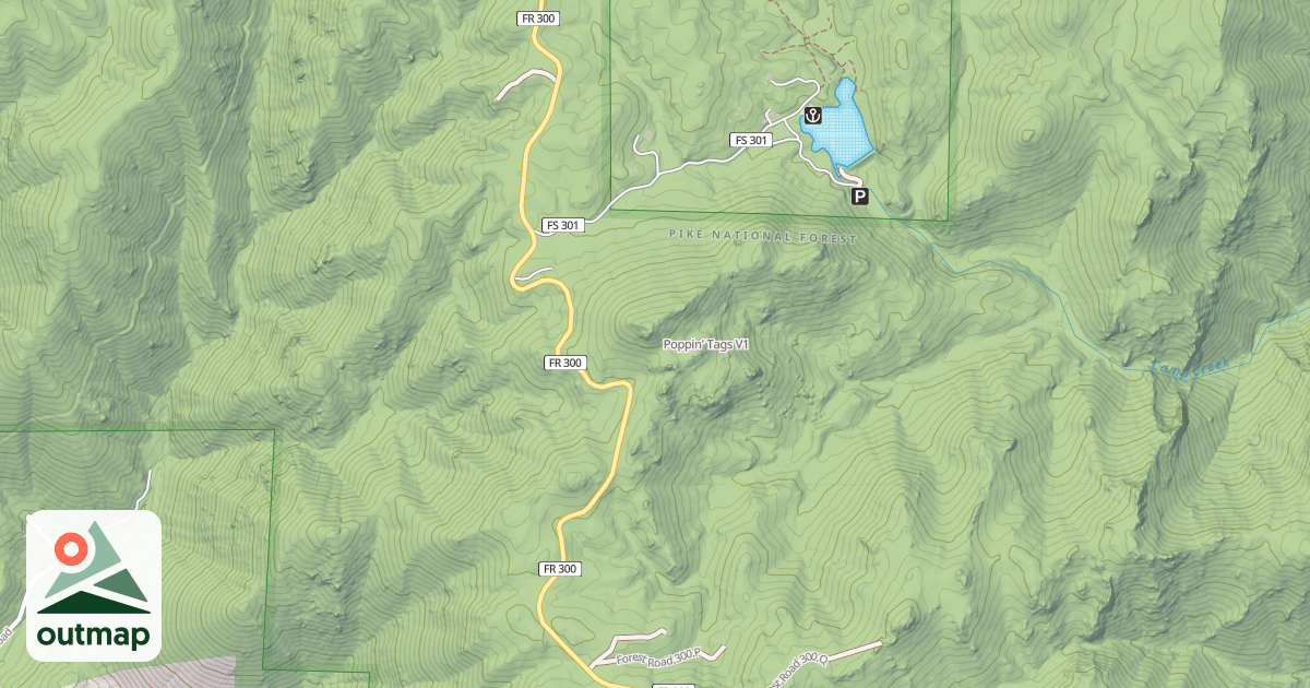 Map of Poppin' Tags