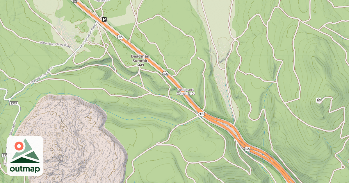 Map of Deadman's Corner