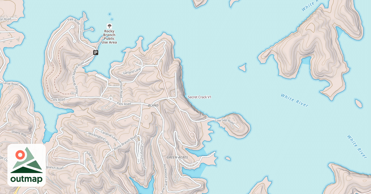 Map of Secret Crack