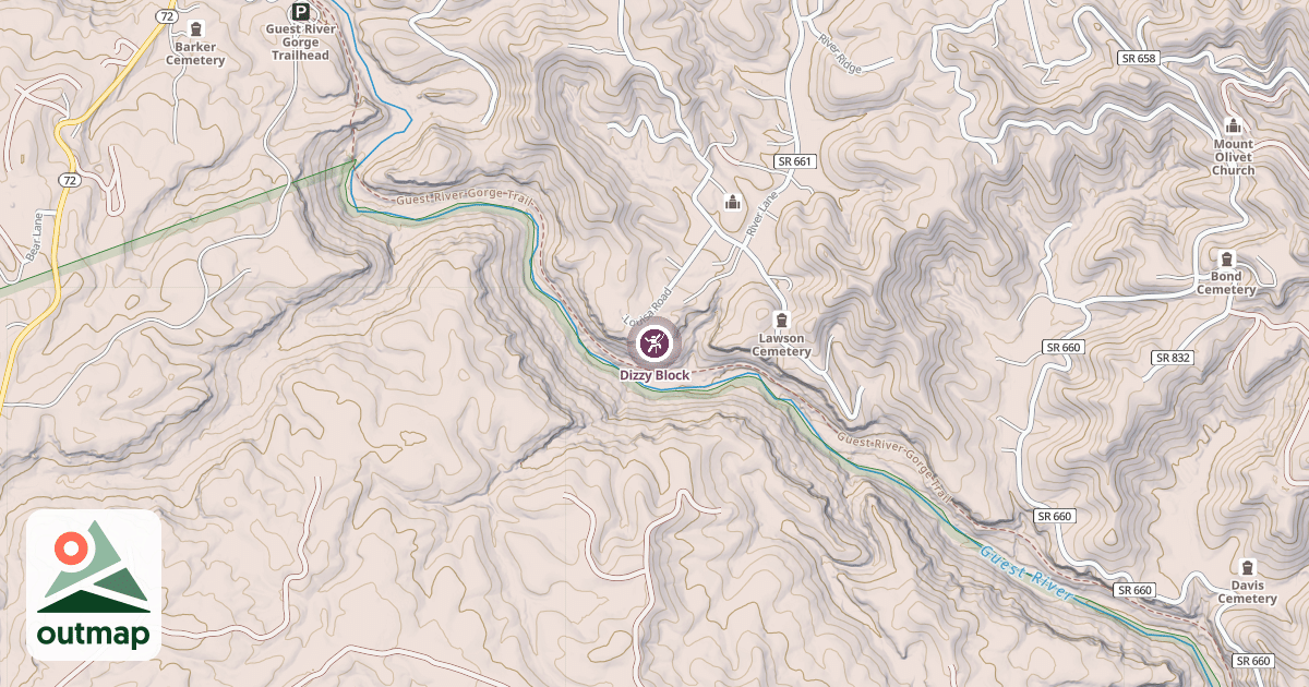 Map of Dizzy Block