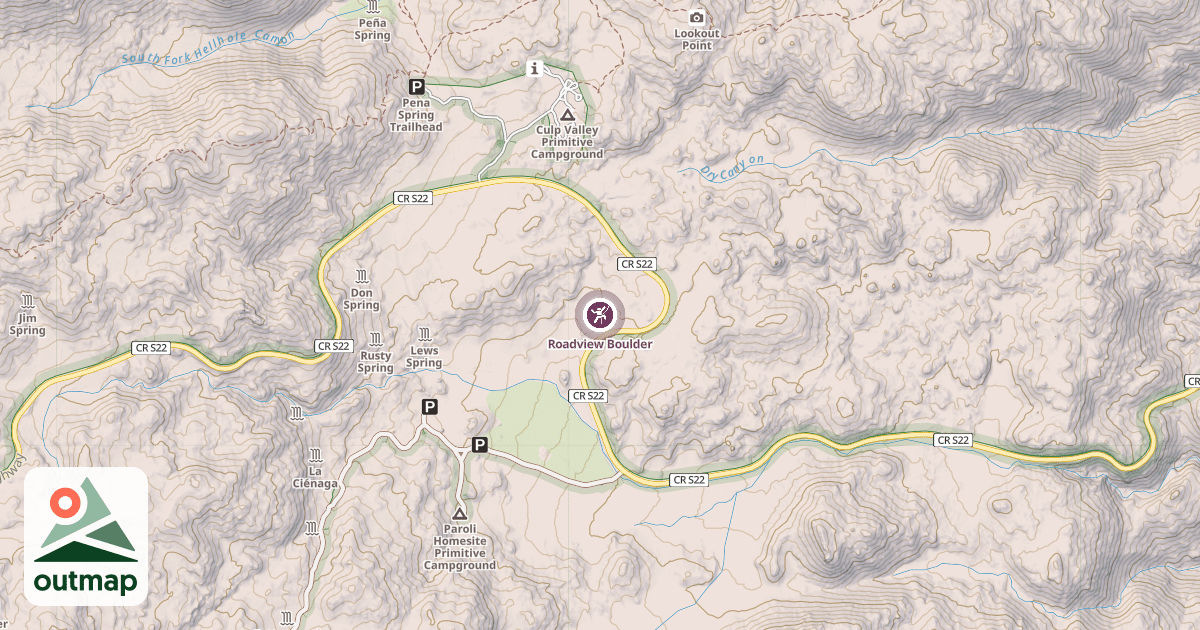 Map of Roadview Boulder