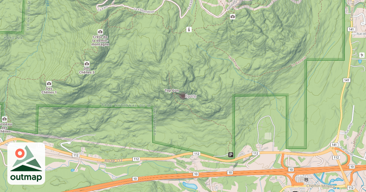 Map of Égotrip