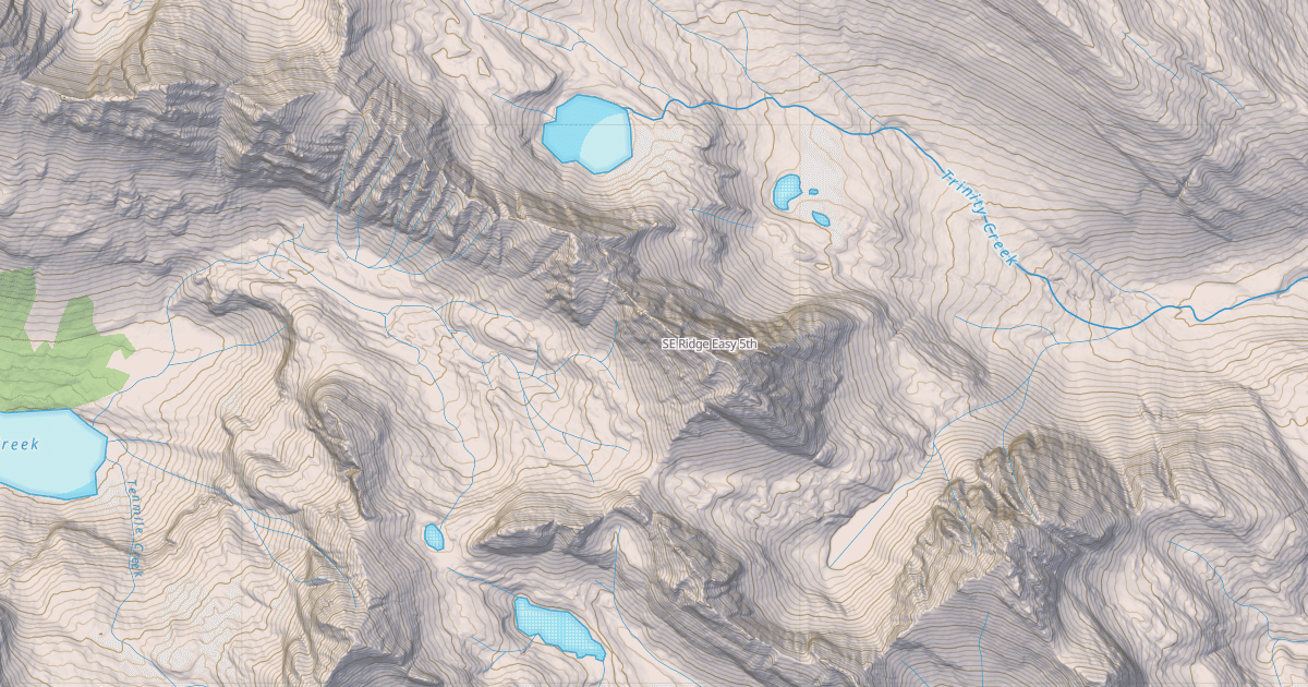 Map preview of SE Ridge