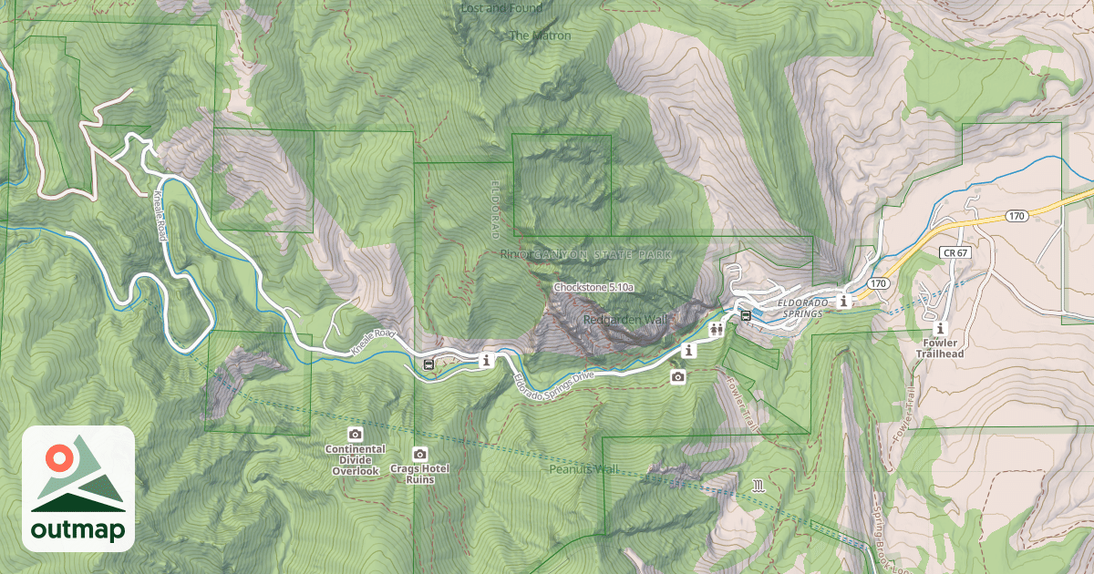 Map of Chockstone