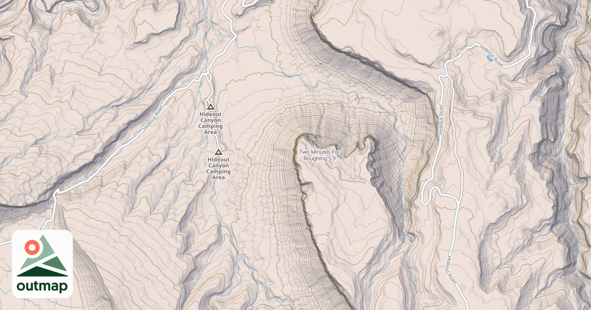 Map of Two Minutes For Roughing