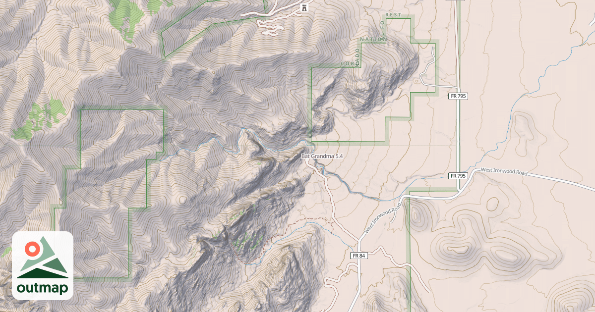 Map of Bat Grandma