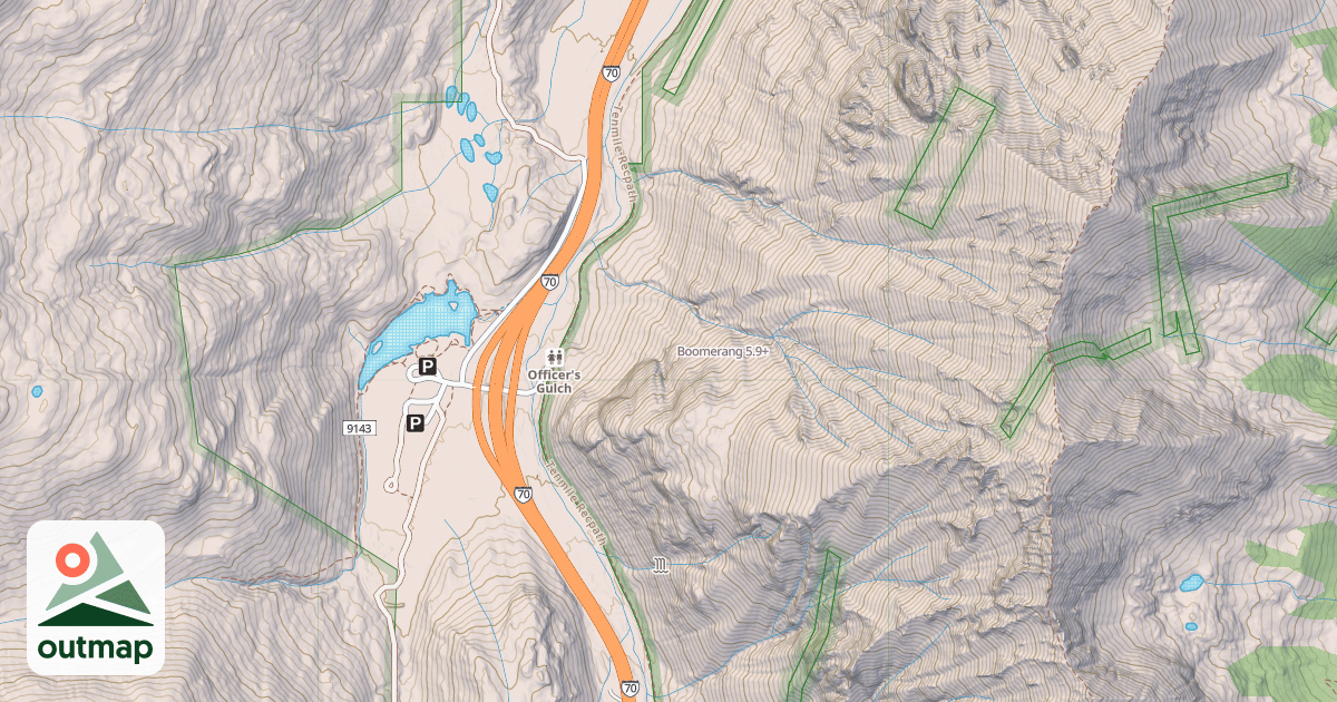 Map of Boomerang