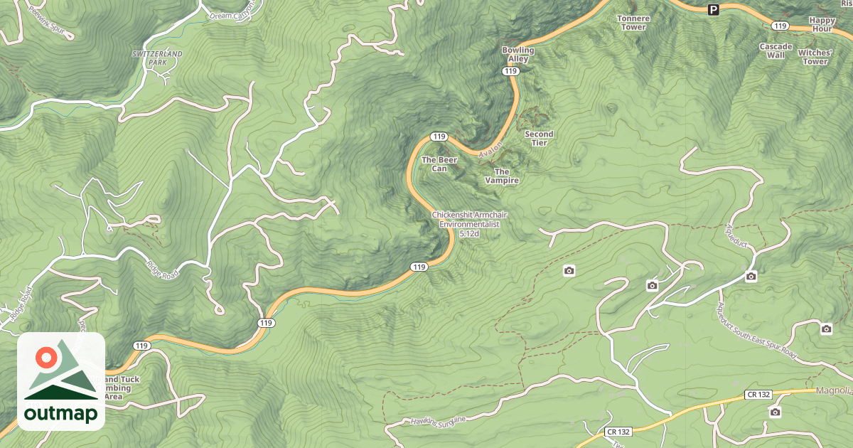 Map of Chickenshit Armchair Environmentalist