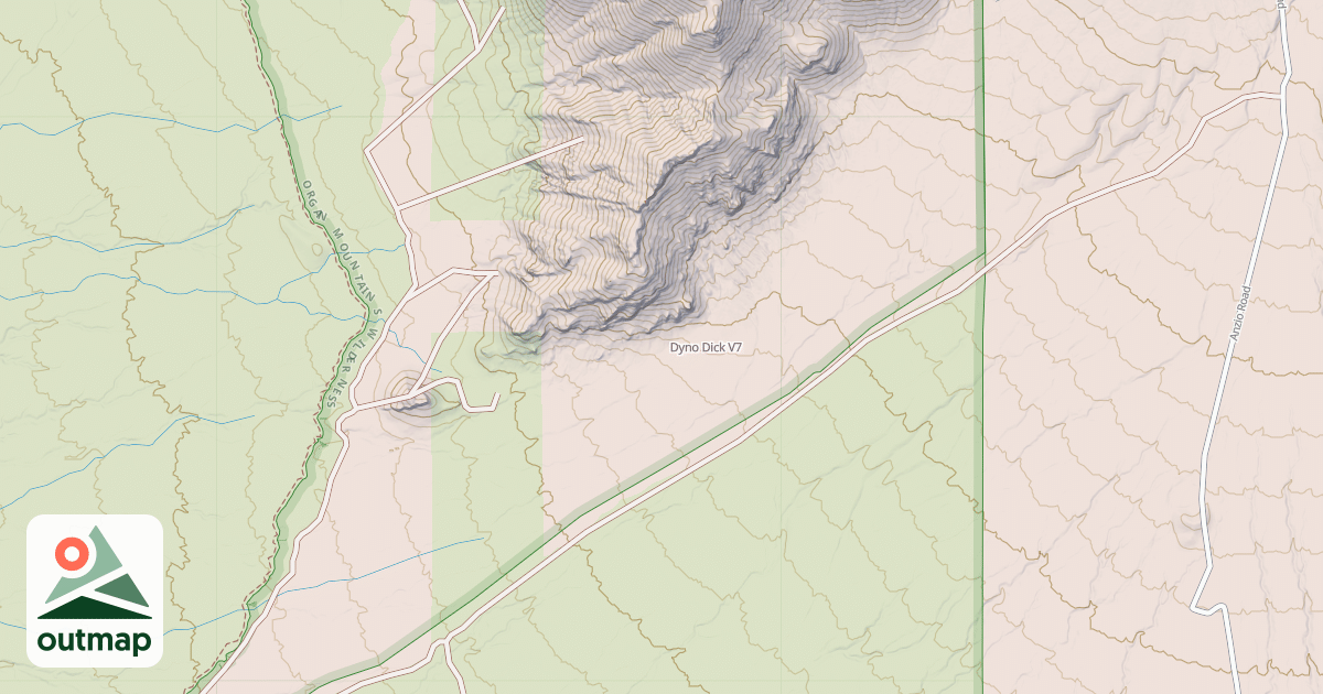 Map of Dyno Dick