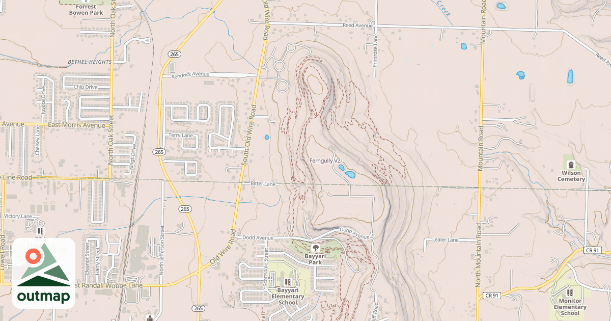 Map of Ferngully