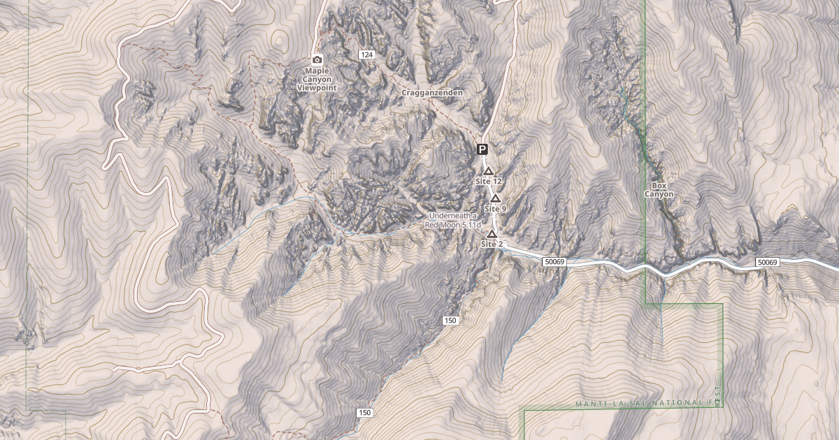 Map preview of Underneath a Red Moon