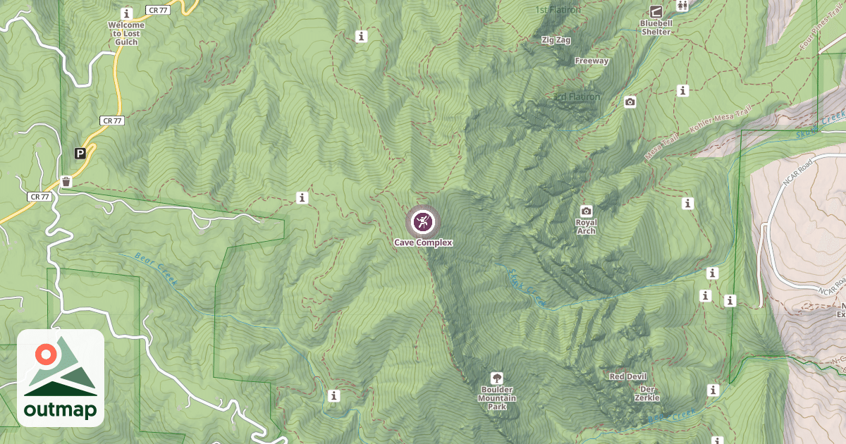 Map of Cave Complex
