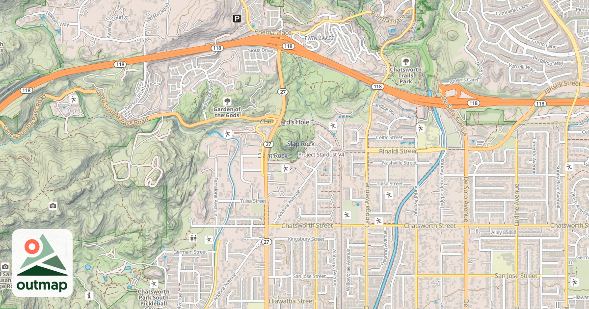 Map of Project Stardust