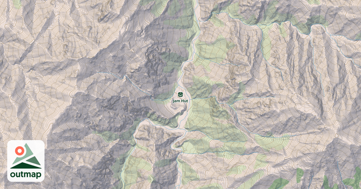 Map of Jam Hut