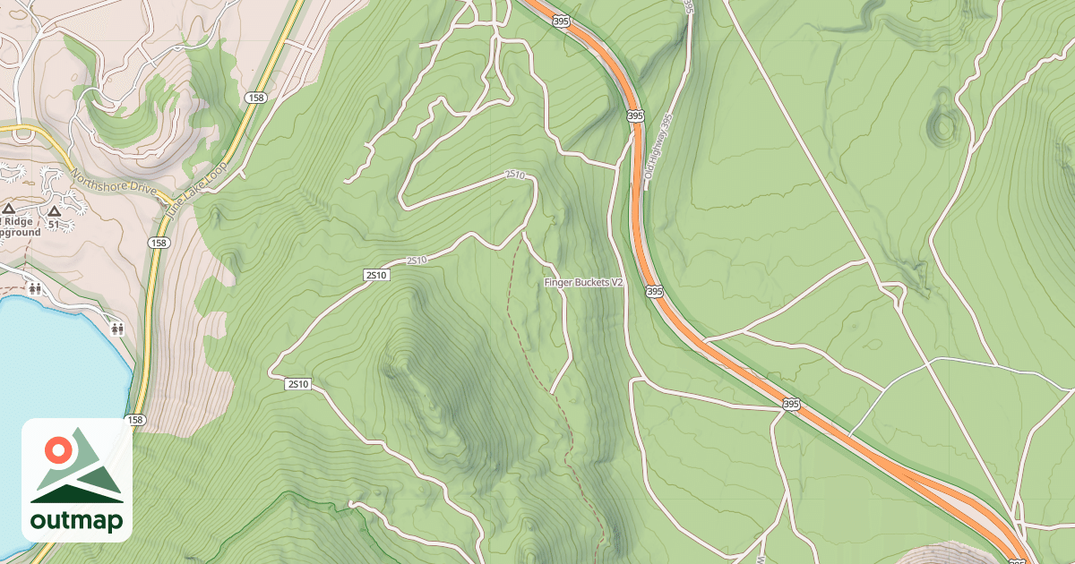 Map of Finger Buckets