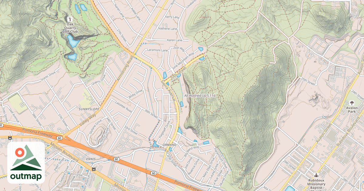 Map of All Washed Up