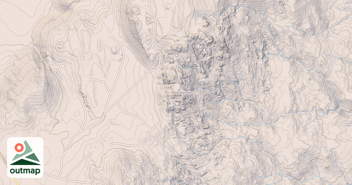 Map of Dike Hike