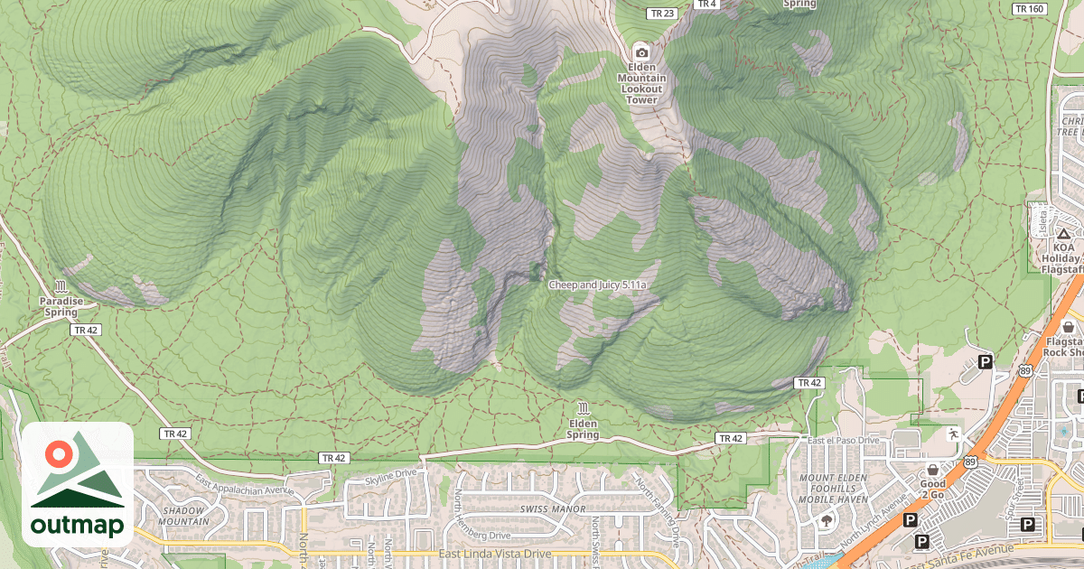 Map of Cheep and Juicy