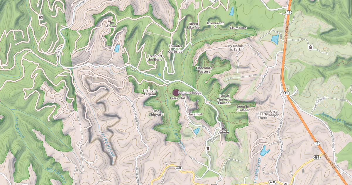 Map preview of Lanterne Rouge