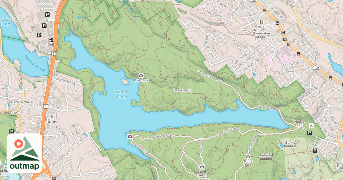 Map of Bear Den